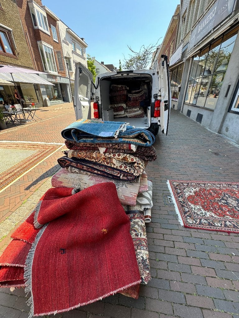 wegens omstandigheden tot 70% korting op alles!, Perzische en oosterse tapijten, Geel, Rechthoekig, Nieuw