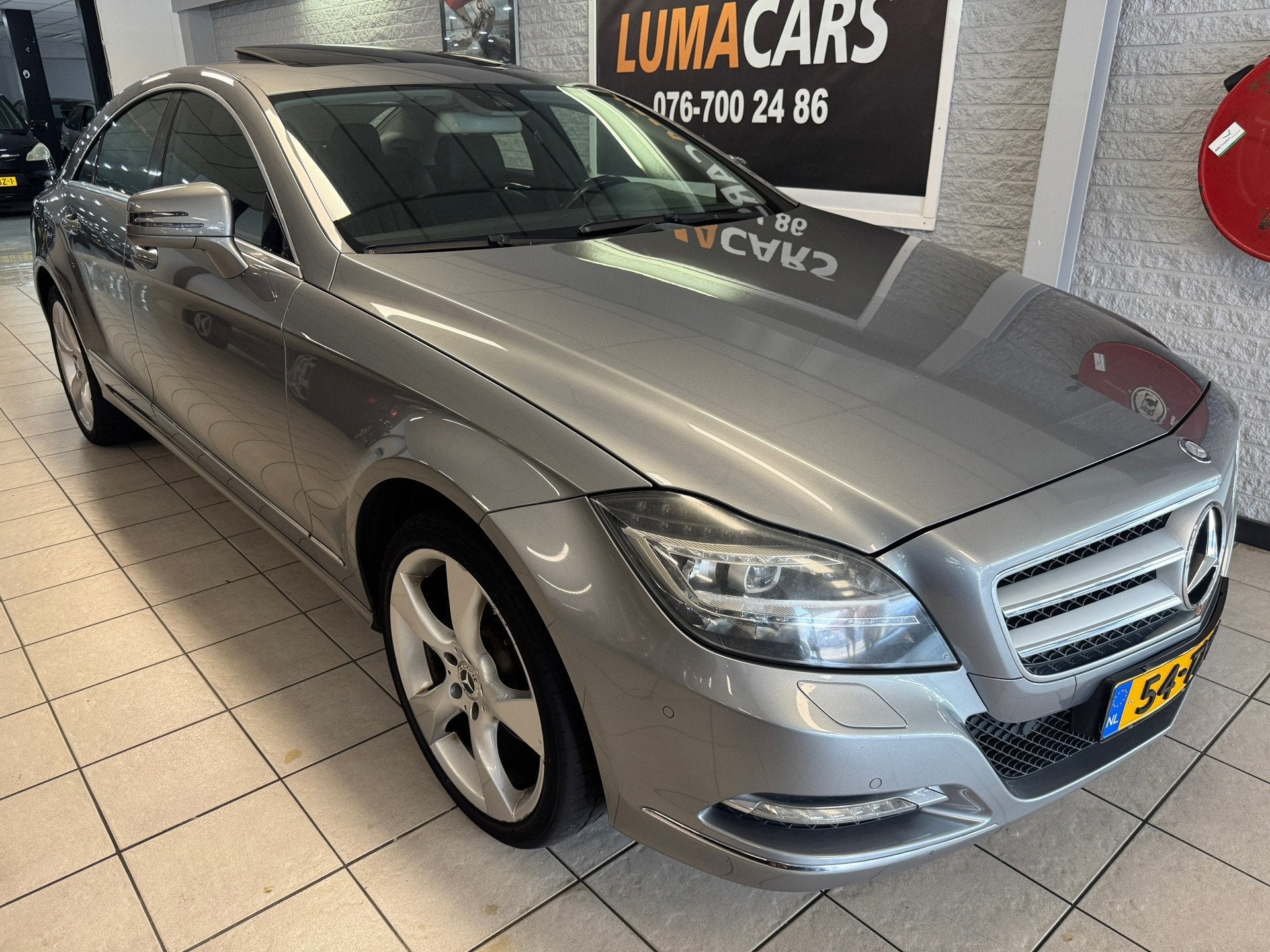 Mercedes-Benz CLS-klasse 350| V6 Aut. | pano | Leder | 306PK, Auto's, Mercedes-Benz, Automaat, Euro 5, Gebruikt, 4 stoelen