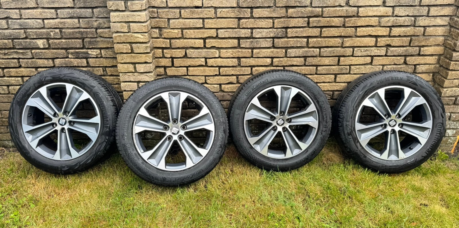 Originele 17” Ronal Velgenset 5x112 + Zomer- én Winterbanden, Ophalen of Verzenden