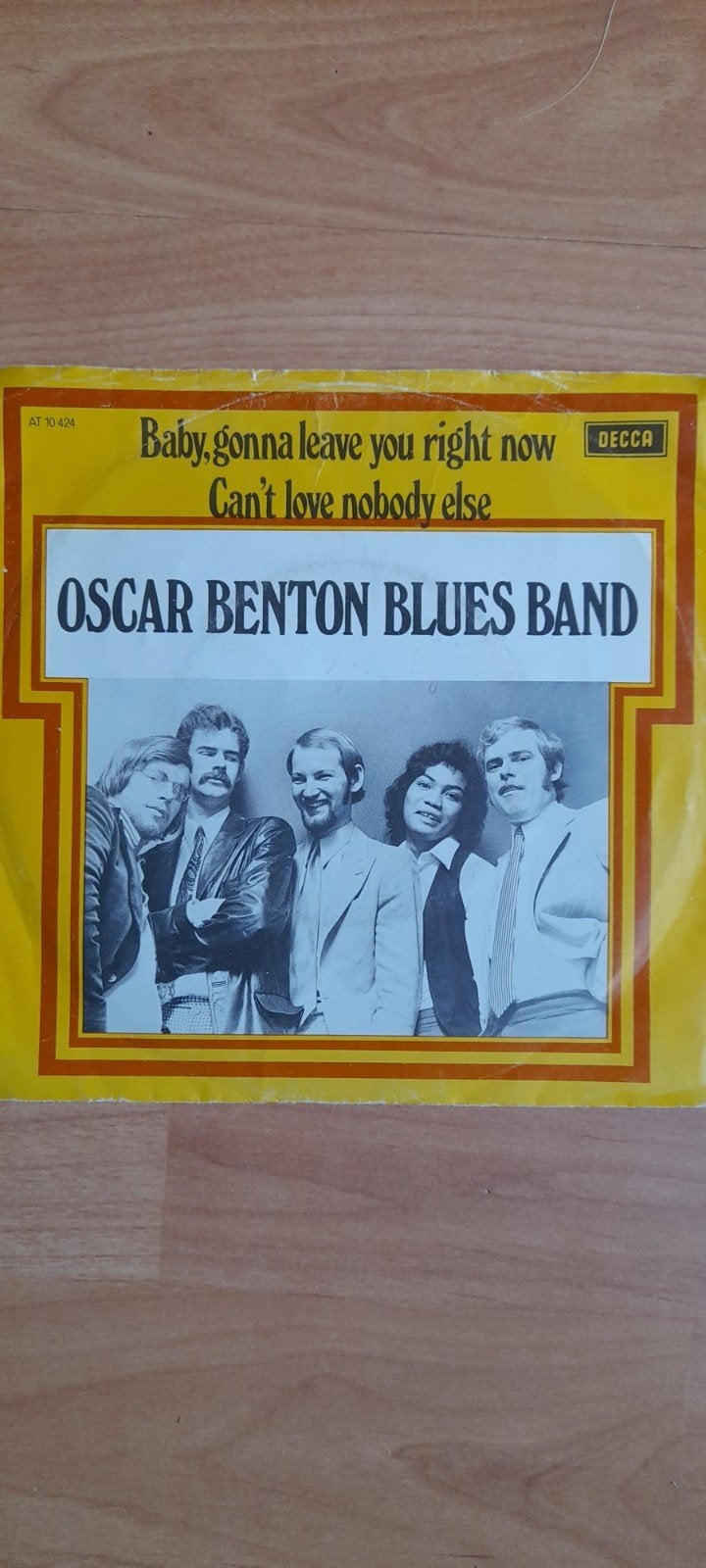 Oscar Benton Blues Band  single, Verzenden, Zo goed als nieuw, Pop