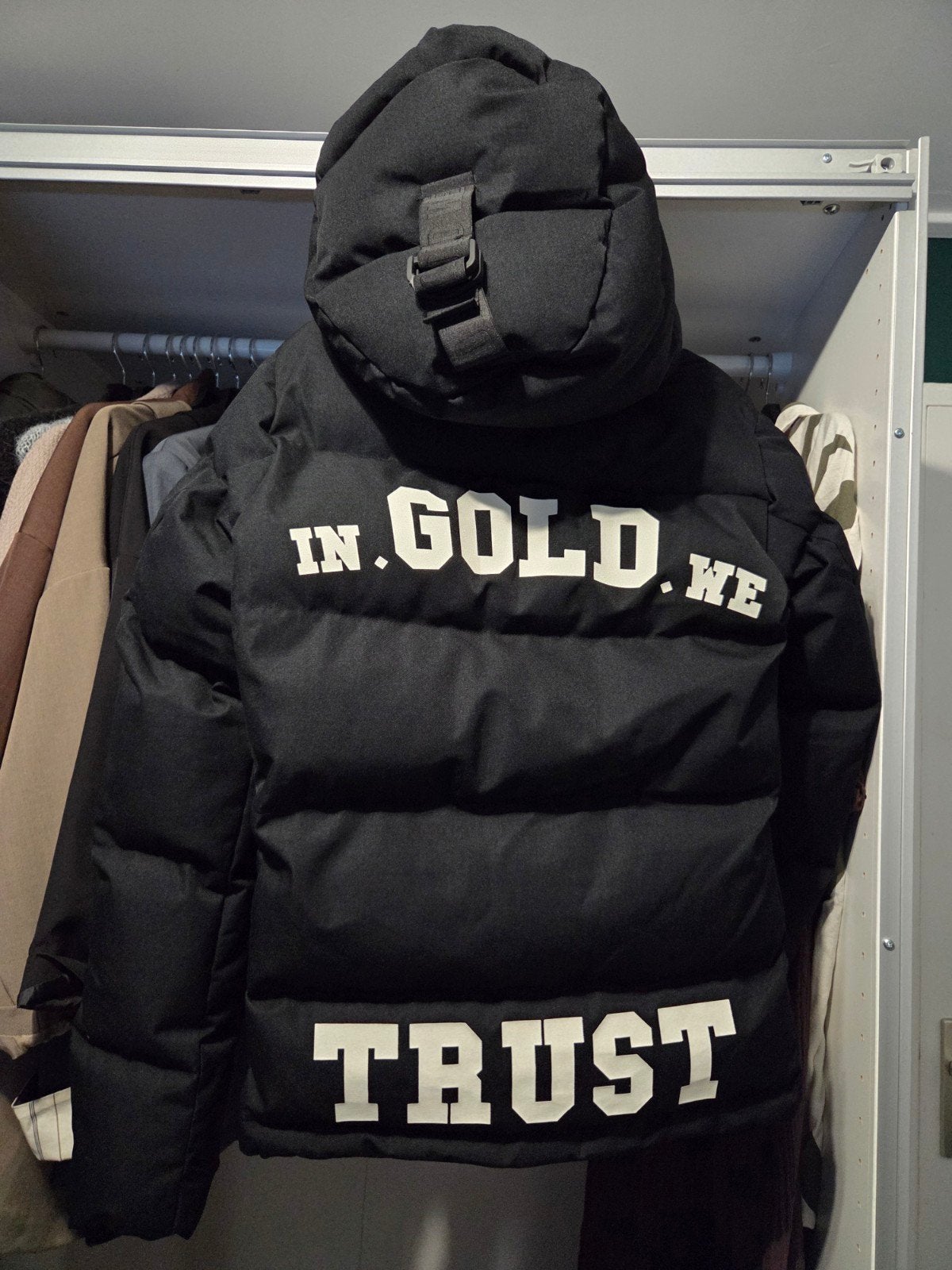 In Gold We Trust The Storm 2.0 Winterjas Zwart Maat XS, Zwart, Nieuw, Ophalen of Verzenden, In Gold We Trust