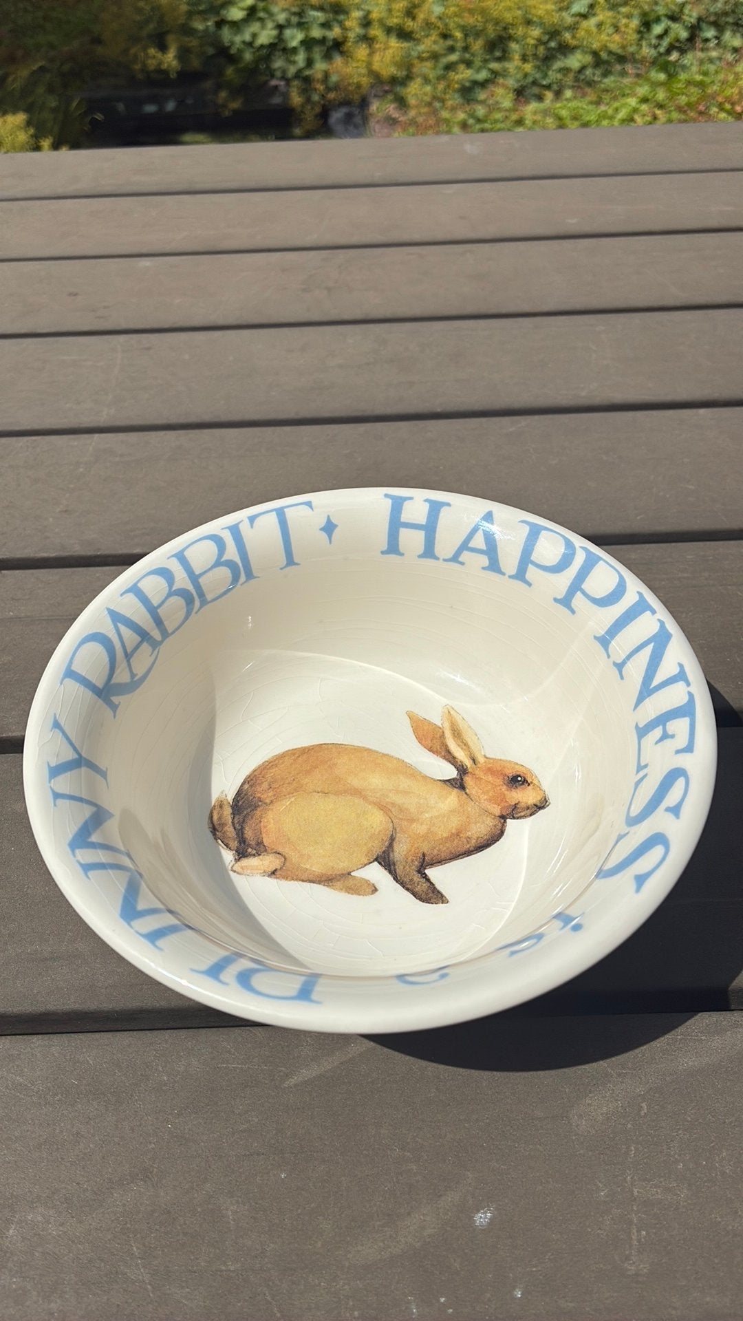 Emma Bridgewater schaaltje Bunny Rabbit, Gebruikt, Ophalen of Verzenden, Schaal of Schalen, Overige stijlen