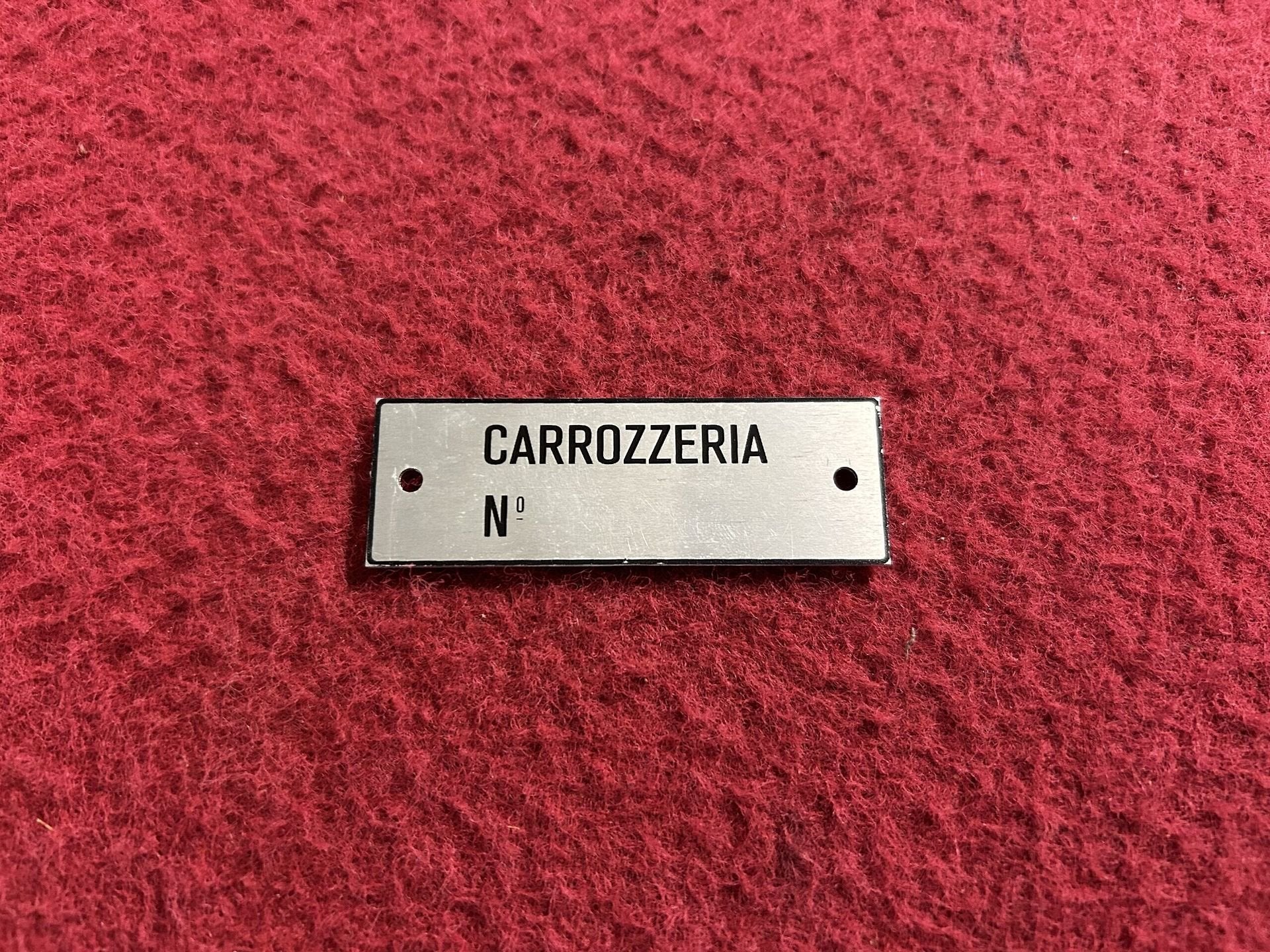 Maserati carrosserieplaatje, Gebruikt, -, -, Ophalen of Verzenden