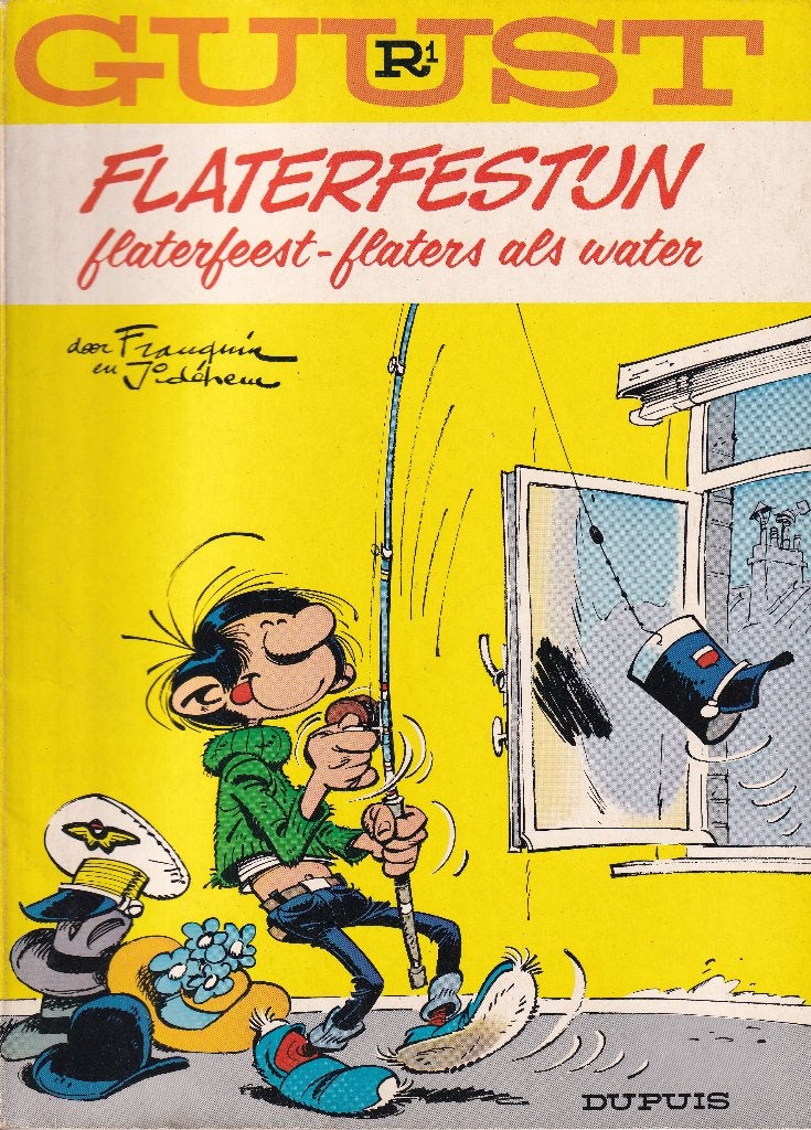 Guust Flater, Boeken, Eén stripboek, Ophalen of Verzenden, Gelezen, Dupuis