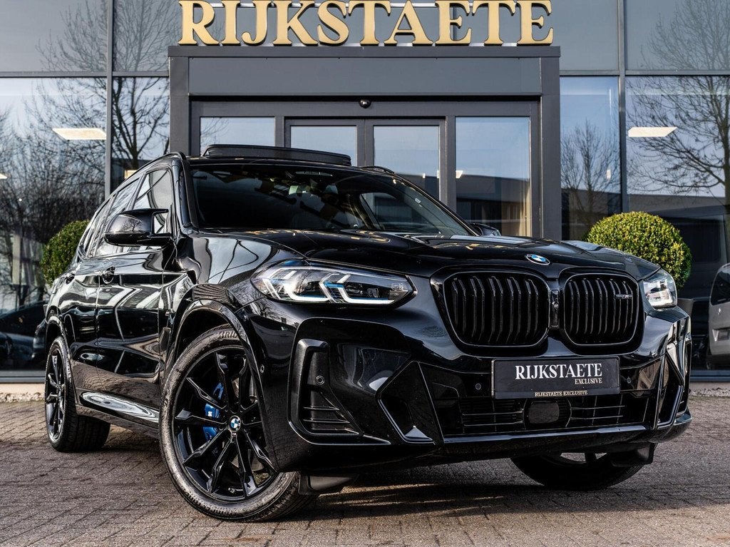 BMW X3 M40i xDrive High Executive M-Sport|PANO|H&K|MEMORY, Auto's, BMW, Automaat, Gebruikt, Zwart, 1885 kg
