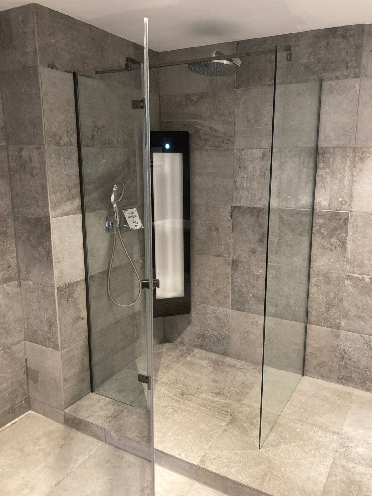 Ben Vivid douchecabine 120x90cm zwart geborsteld, Ophalen, Nieuw, Glas, Douche