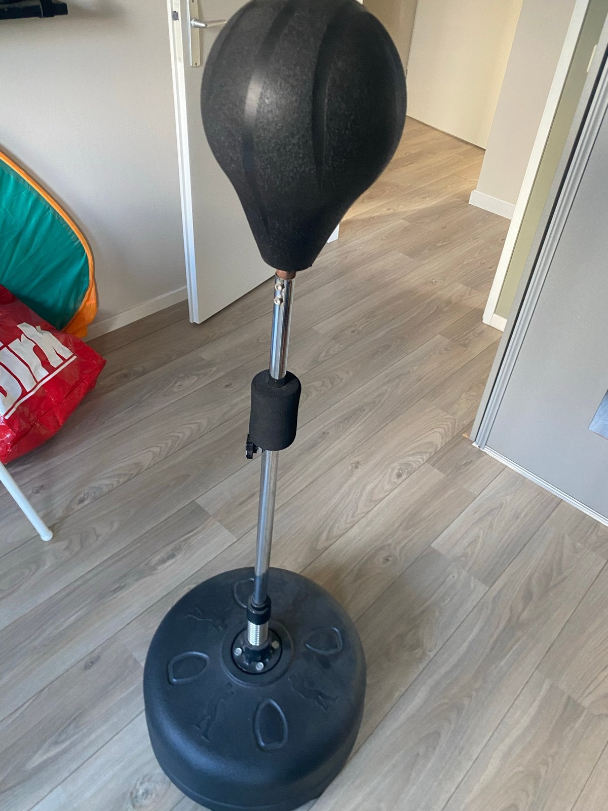 Verstelbare Boksbal met standaard, Sport en Fitness, Ophalen, Gebruikt, Boksbal