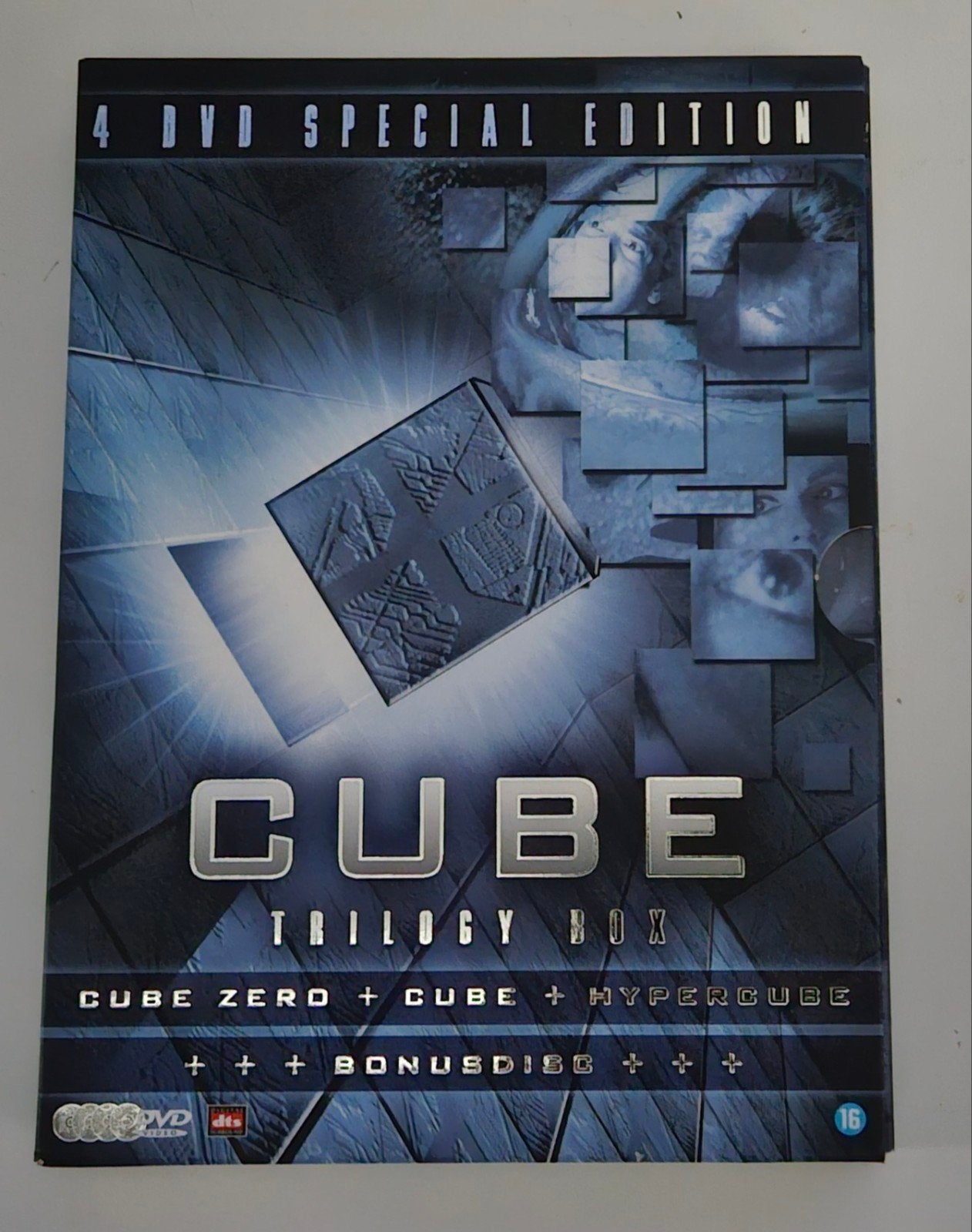 Cube Trilogy Box: 4 DVD box, Special Edition, Engels, Vanaf 16 jaar, Verzenden, Nederlands
