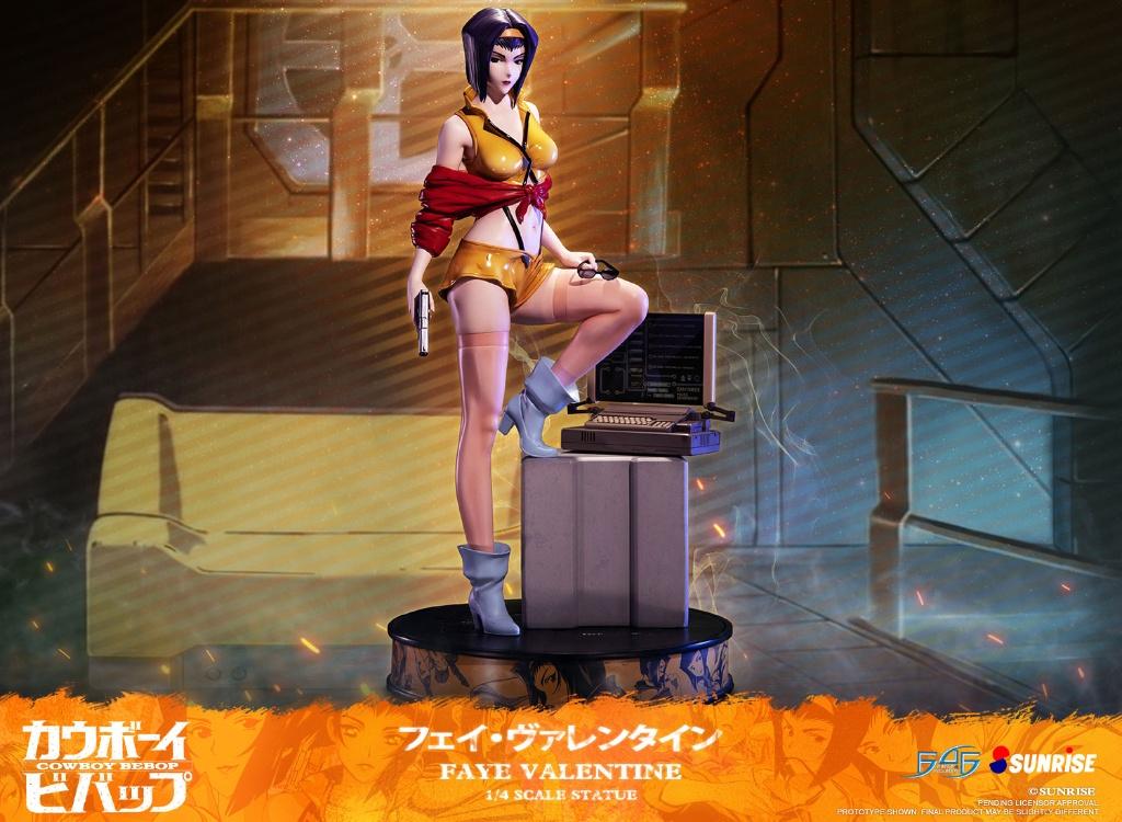 First 4 Figures Cowboy Bebop Faye Valentine Statue, Verzamelen, Beelden en Beeldjes, Ophalen of Verzenden, Nieuw, Overige typen