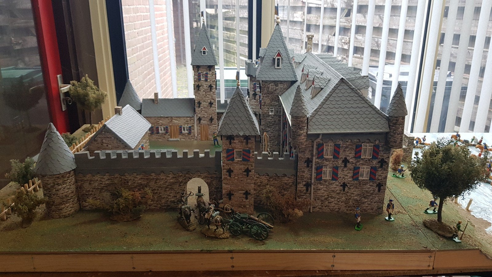 kasteel 't Tolhuys Lobith, Ophalen, Nieuw, Groter dan 1:35, Diorama