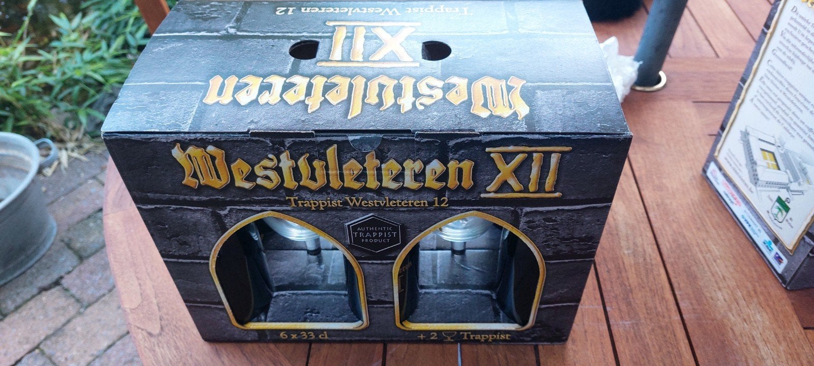 westvleteren bouwsteenbox trappist 12, Verzamelen, Ophalen, Nieuw, Flesje(s), Overige merken