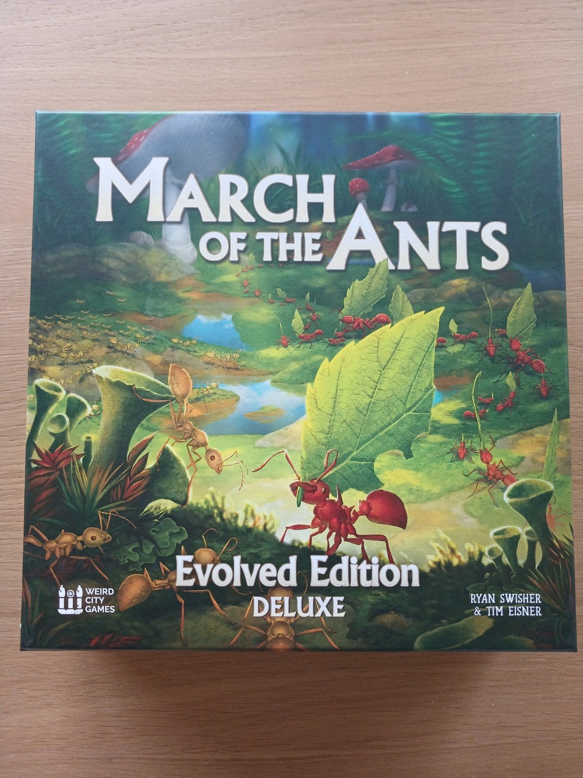 March of the Ants - Deluxe + Expansion, Vijf spelers of meer, Ophalen of Verzenden, Nieuw