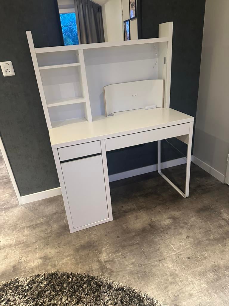 Ikea bureau Micke, Gebruikt, Kinderbureau, IKEA, Wit