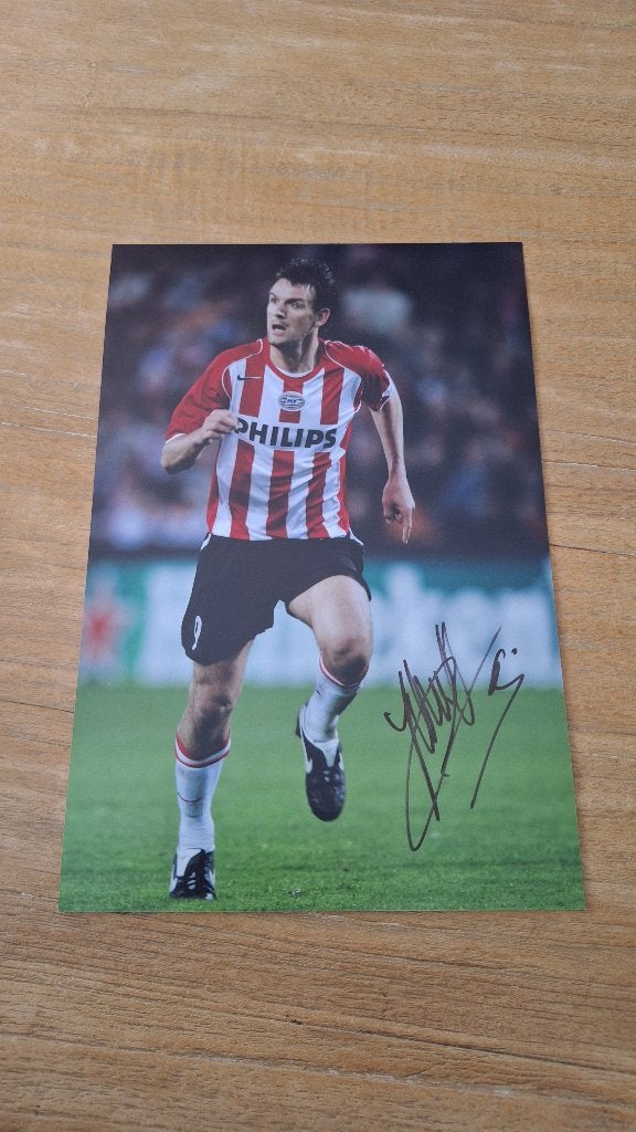 Foto 20x30cm met handtekening; Vennegoor of Hesselink # PSV, Ophalen of Verzenden, Nieuw, PSV, Overige typen