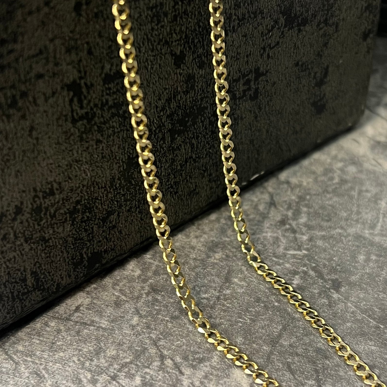 14k gouden ketting massief gourmet schakel, Ophalen of Verzenden, Nieuw, Goud