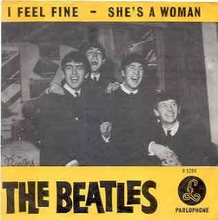 The Beatles- I feel Fine, Cd's en Dvd's, Vinyl Singles, Gebruikt, Verzenden, 7 inch, Fotohoes