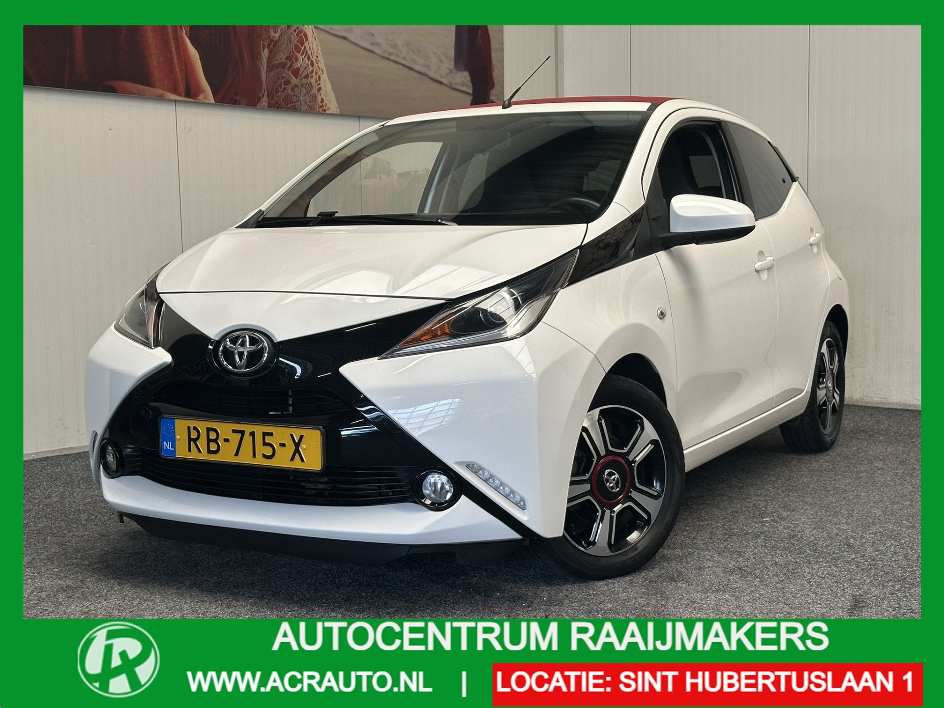 Toyota Aygo 1.0 VVT-i X-POSE CABRIOLET 1E EIGENAAR NAVIGATIE, Voorwielaandrijving, Dealer onderhouden, Gebruikt, 4 stoelen