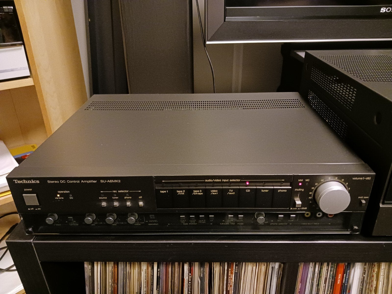 Technics SU-A6MK2/Technics eindversterker Technics SE-A3 of, Ophalen, Gebruikt