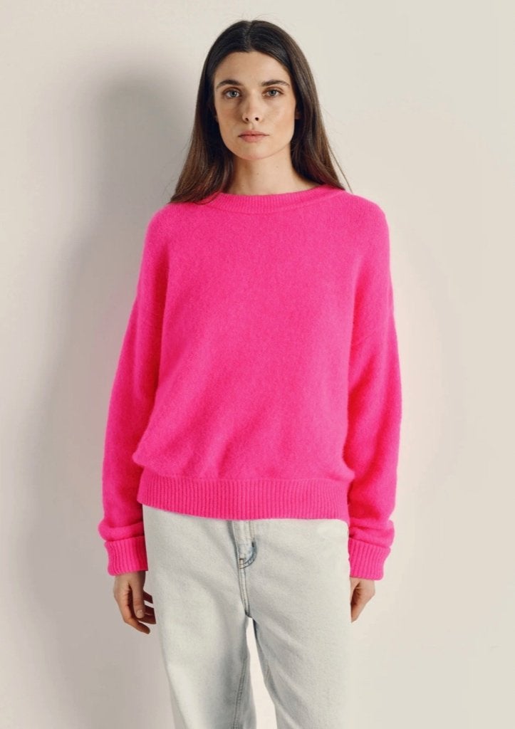 AMERICAN VINTAGE VITO trui rose fluo chine M/L- TIEN Insta, Kleding | Dames, Maat 38/40 (M), TIEN concepts, -, -