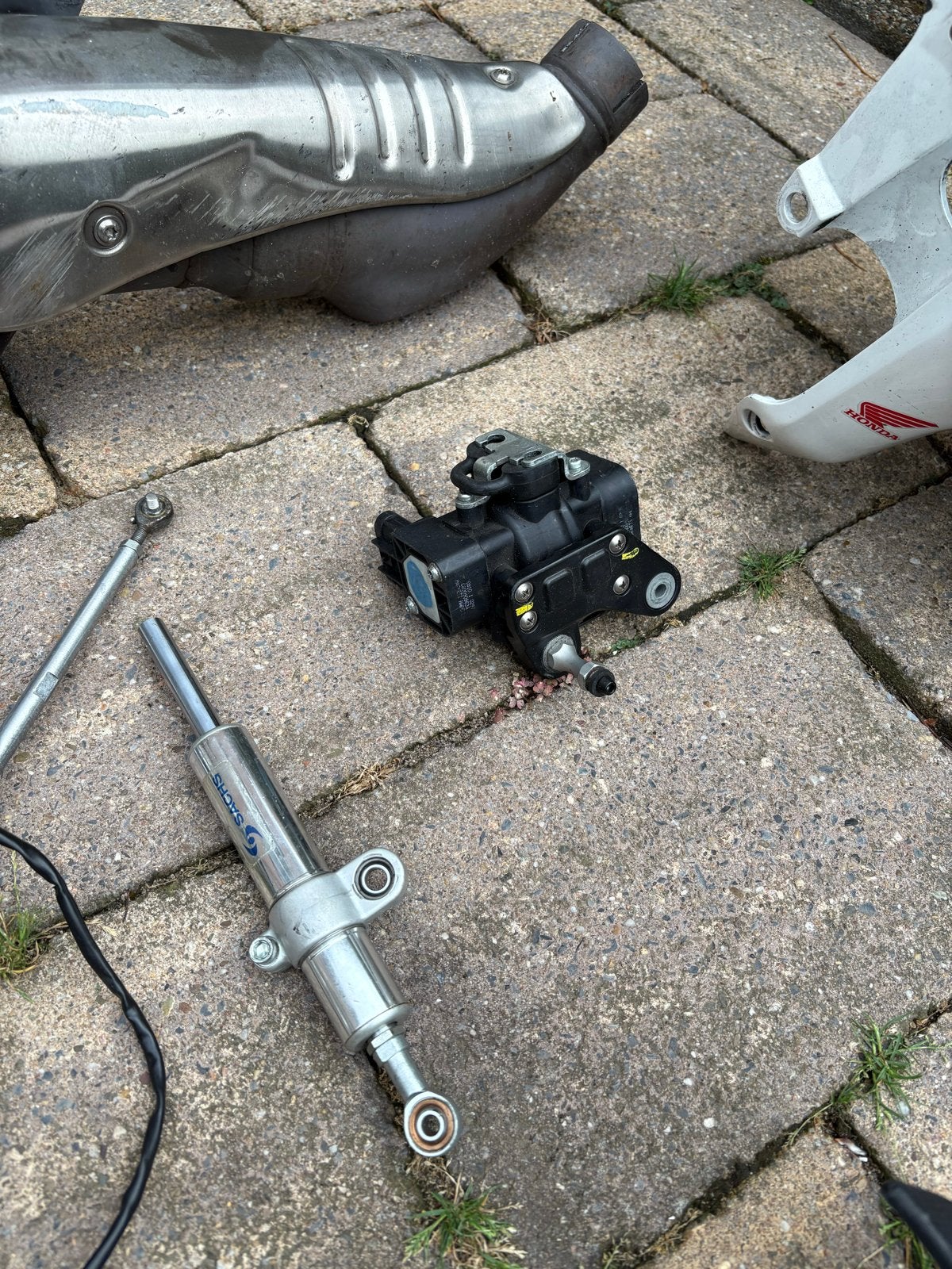 Aprilia RSV4 2010 onderdelen - Afkomstig van circuitmotor, Ophalen of Verzenden, Gebruikt