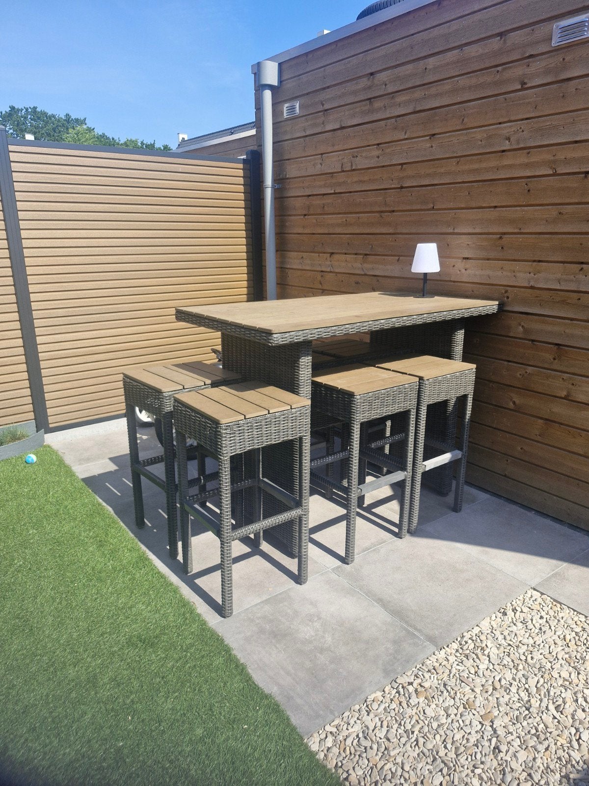 Bar tuinset 7-delig, Tuin en Terras, Tuinsets en Loungesets, Ophalen