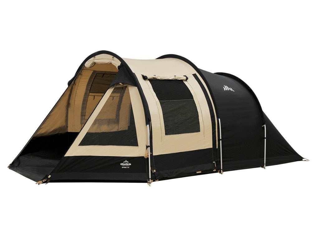 Te koop mooie Obelink Optima 4 TC tunneltent, Ophalen, Zo goed als nieuw, Tot en met 4