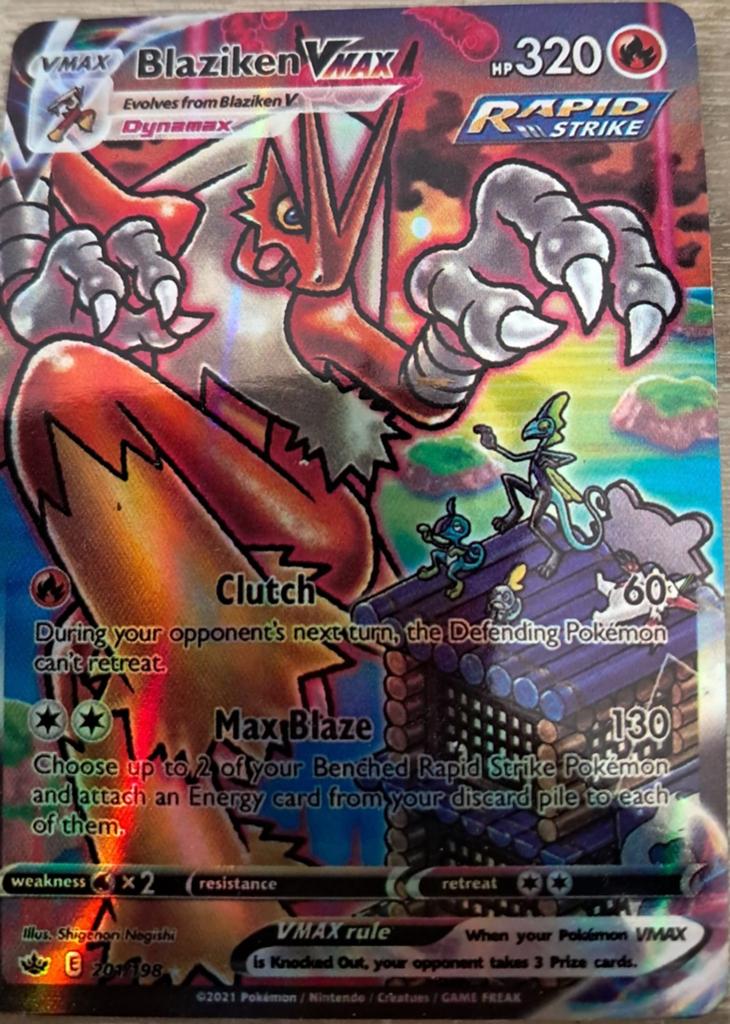 Pokemon Blaziken, Ophalen of Verzenden, Zo goed als nieuw