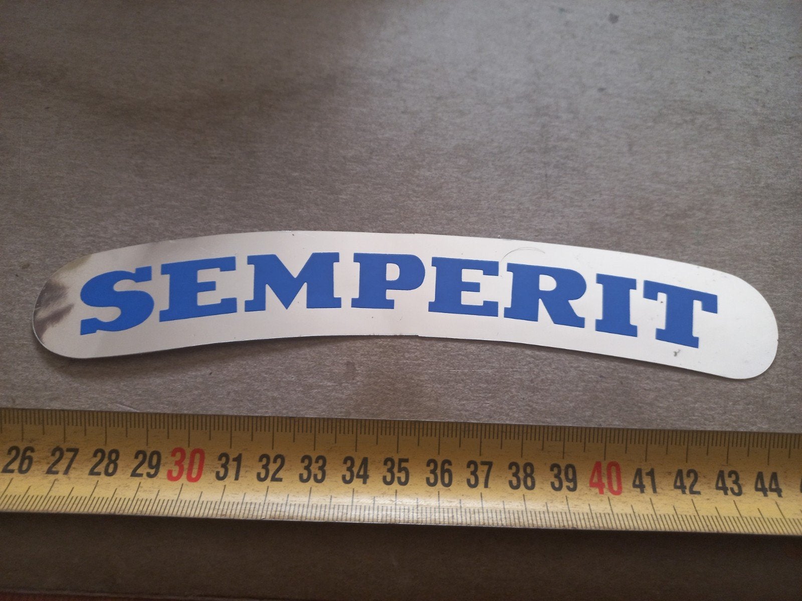 Semperit sticker - Vintage auto/motorfiets embleem, Ophalen of Verzenden