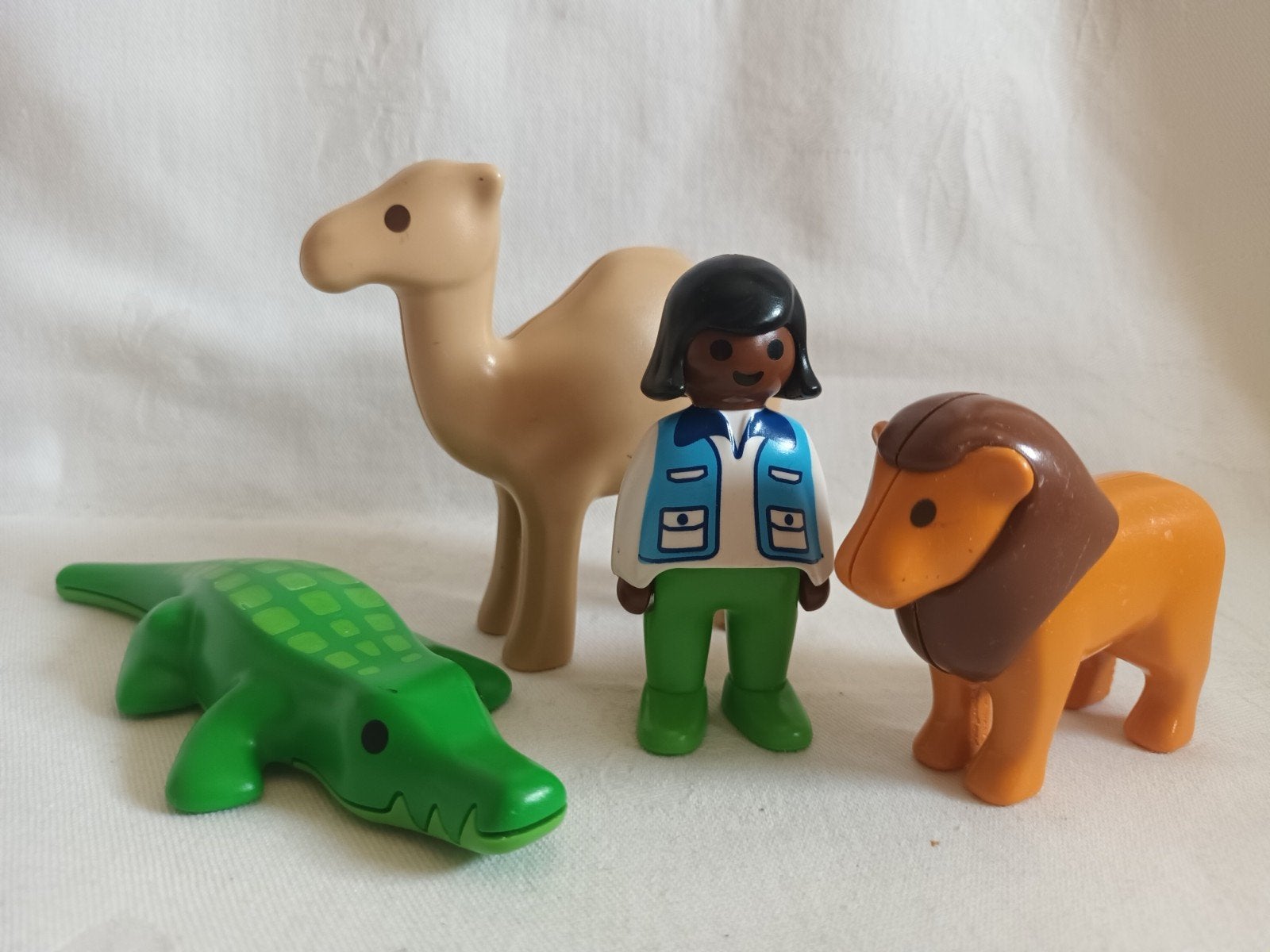 Playmobil 123 Wilde Dieren met dierenarts set 6744, Ophalen of Verzenden