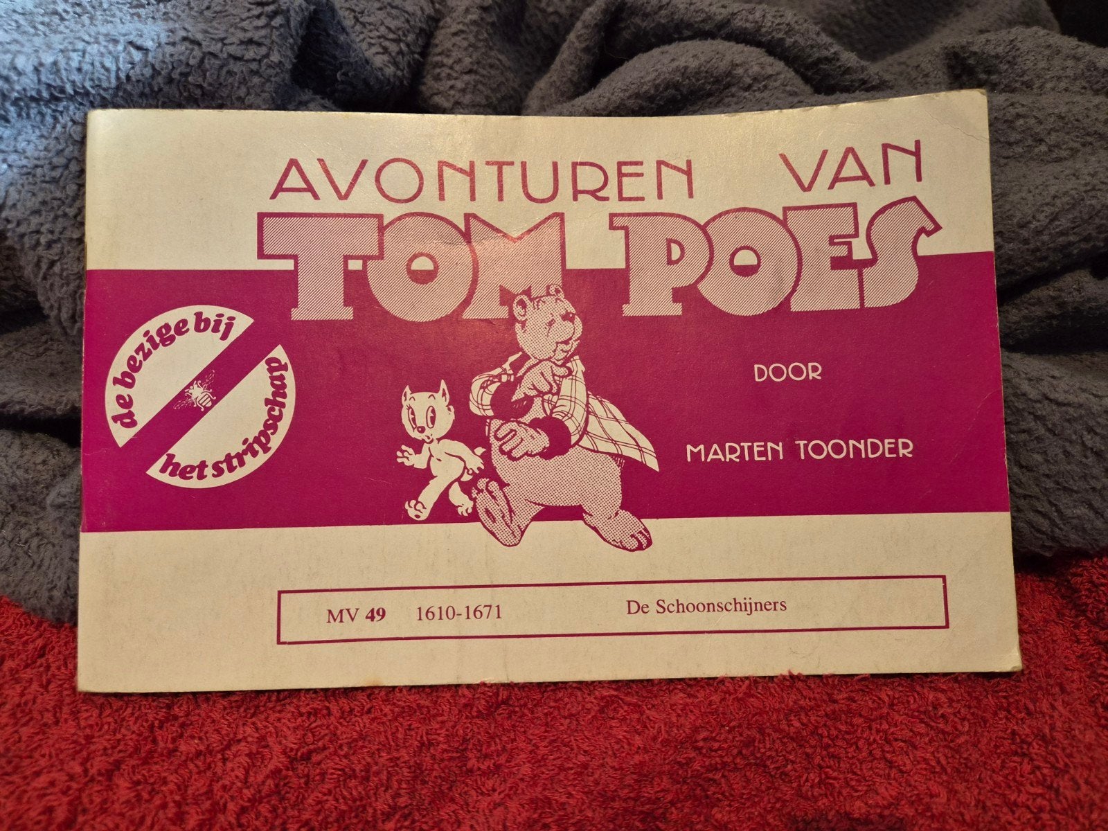 Tom Poes - De Schoonschijners | Stripschap Mv 49, Antiek en Kunst, Ophalen of Verzenden