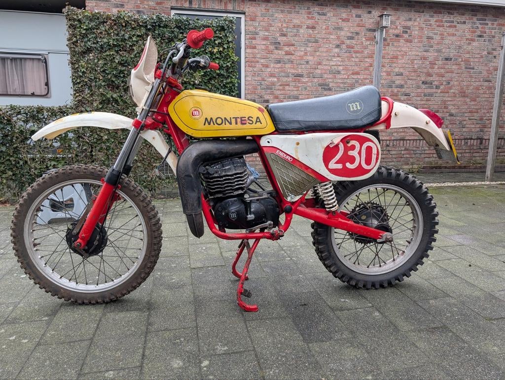 Montesa 350 met kenteken, Crossmotor