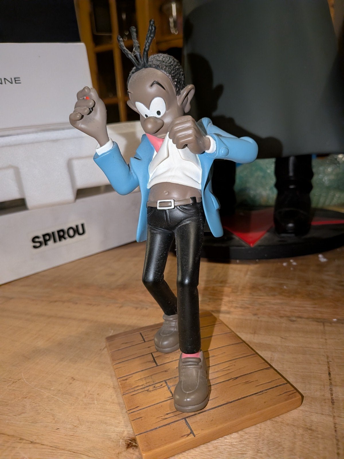 Leblon-Delienne Noir Désir (Spirou/Fantasio) Nr?. /300, Ophalen of Verzenden