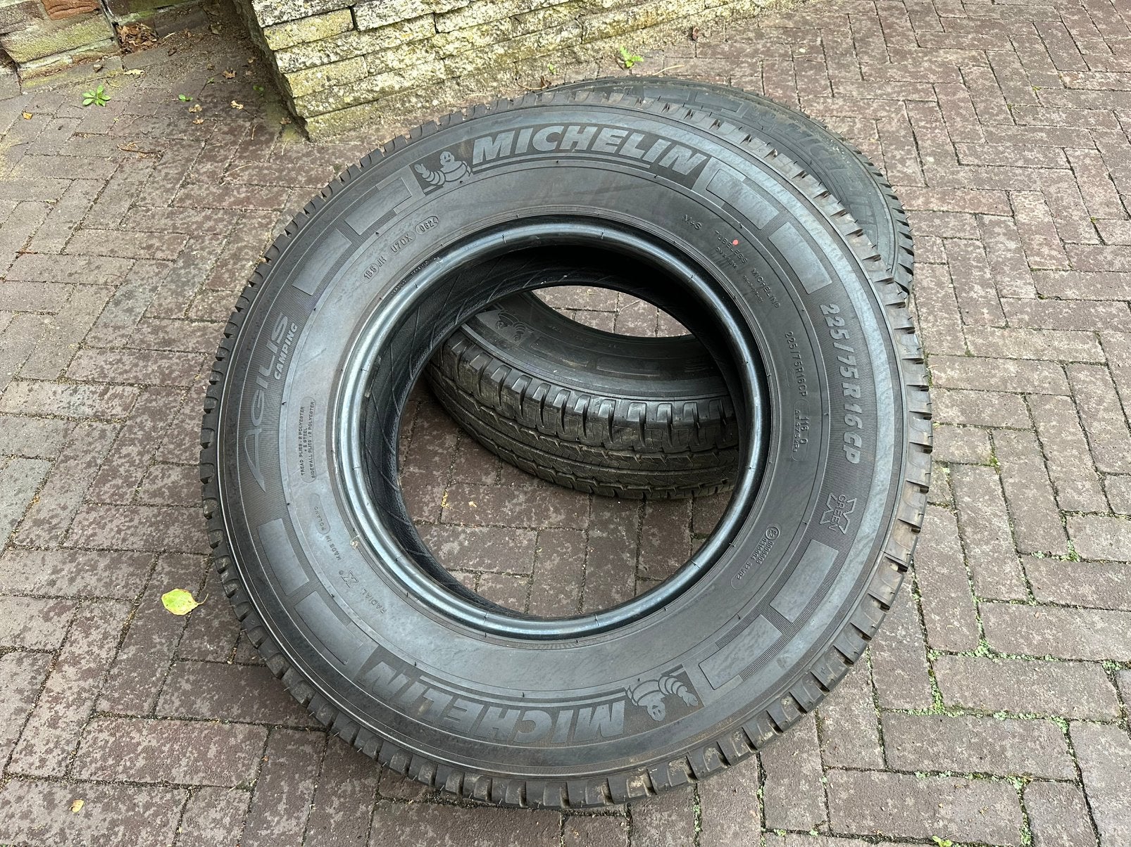 2x NIEUW! Michelin Agilis Camping camper banden 225/75/16 CP, Ophalen, Bestelwagen, 16 inch, Nieuw