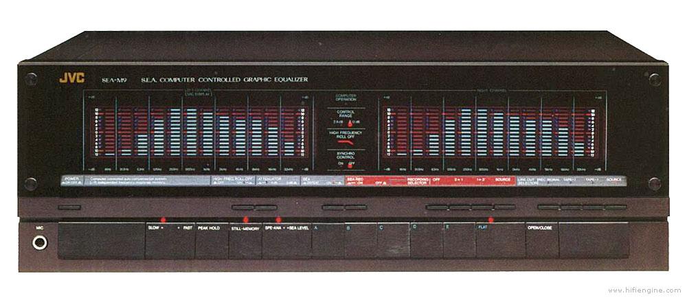 JVC SEA-M9 tandwielen, Audio, Tv en Foto, Versterkers en Receivers, Ophalen of Verzenden, Zo goed als nieuw, JVC