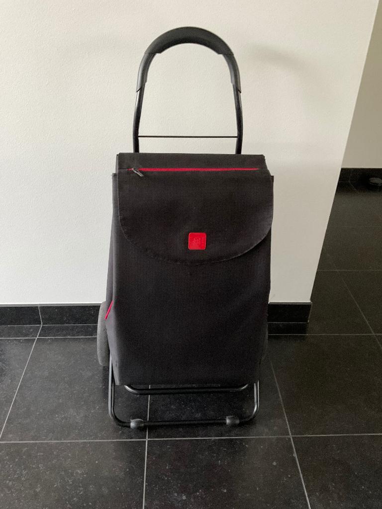 Boodschappentrolley merk SECC, 30 cm of meer, Zwart, Minder dan 35 cm, Zo goed als nieuw