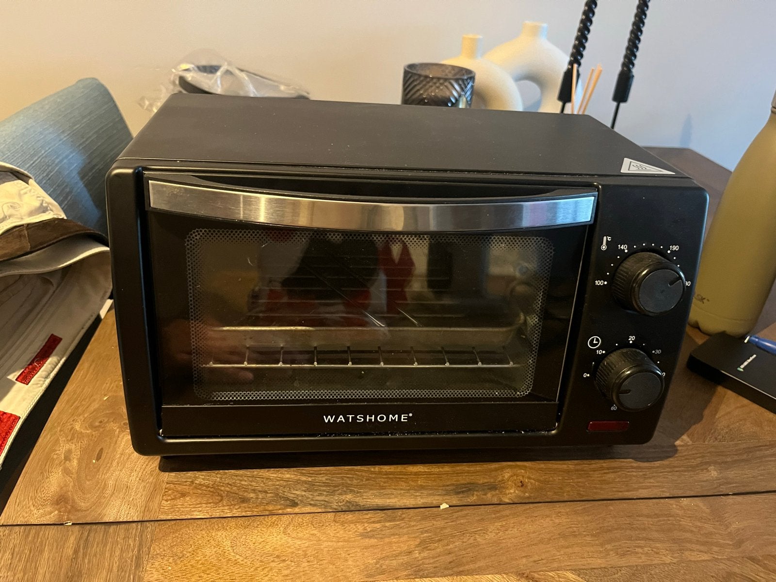 WatsHome Mini-oven, Witgoed en Apparatuur, Ovens, Gebruikt, Vrijstaand, Mini-oven, Overige merken, Minder dan 45 cm, Ophalen