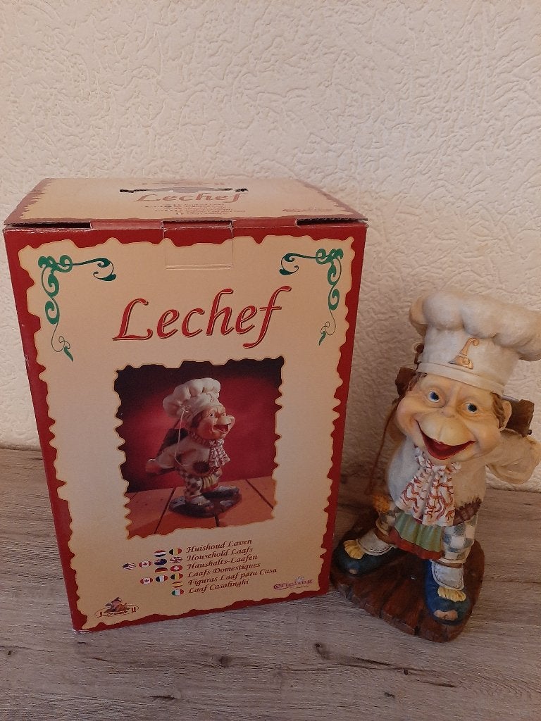 laven efteling Le Chef nieuw in doos., Ophalen of Verzenden, Nieuw, Beeldje of Poppetje