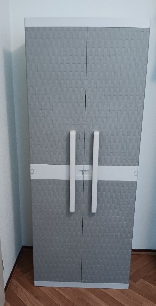 Opbergkast Kunststof met 4 Planken z.g.a.n, Ophalen, Zo goed als nieuw