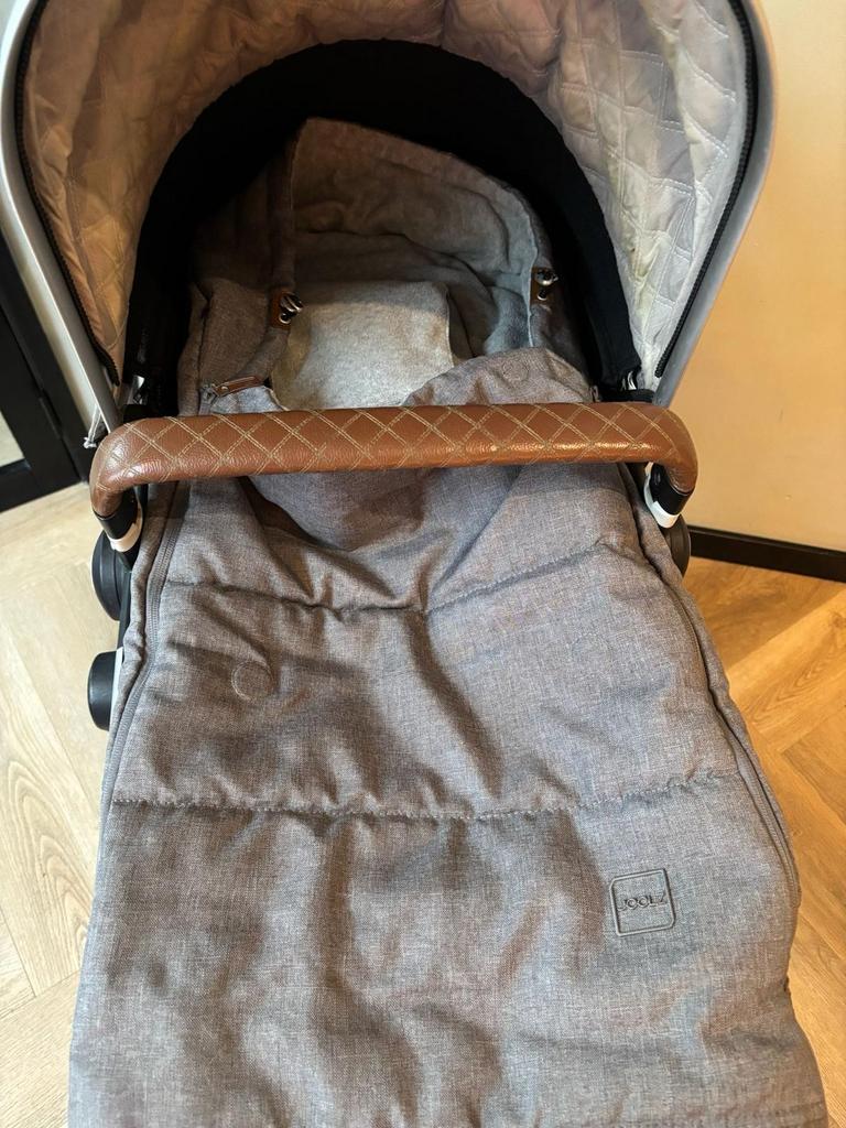 Joolz Day 3 kinderwagen Hippo Grey (2019), Gebruikt, Combiwagen, Met reiswieg, Ophalen