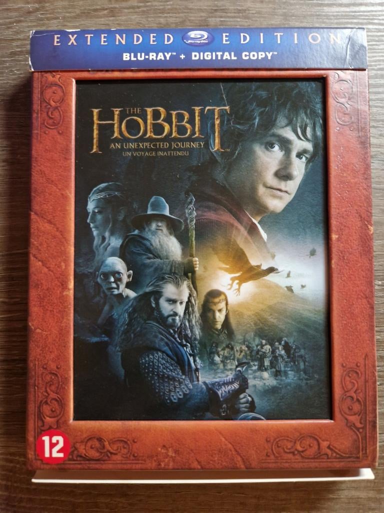 The Hobbit: An Unexpected Journey (2012) Ext.Edition blu-ray, Cd's en Dvd's, Ophalen of Verzenden, Zo goed als nieuw, Avontuur