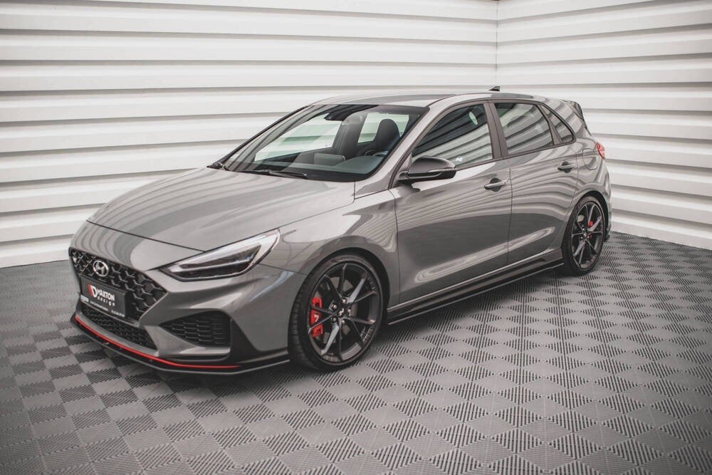 Racing Voorlip sideskirt diffuser splitter Hyundai I30N 18+