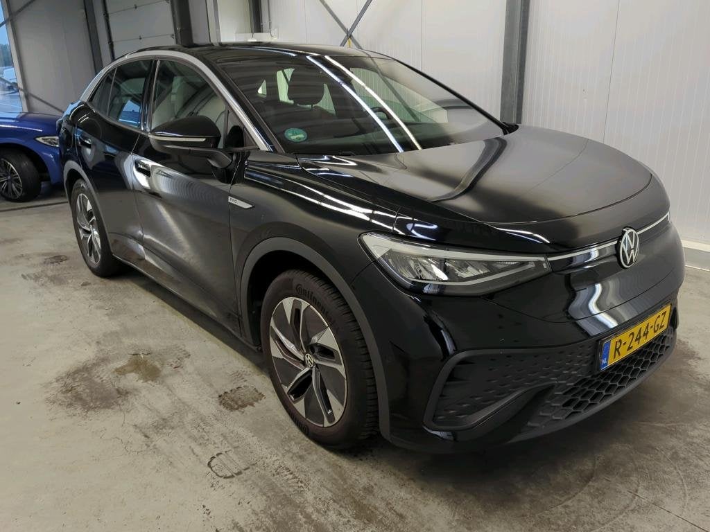 Volkswagen ID.5 Pro 77 kWh Soh 96.3% 1Eig Trekhaak Warmtepom, Auto's, Automaat, Achterwielaandrijving, 492 km, Zwart