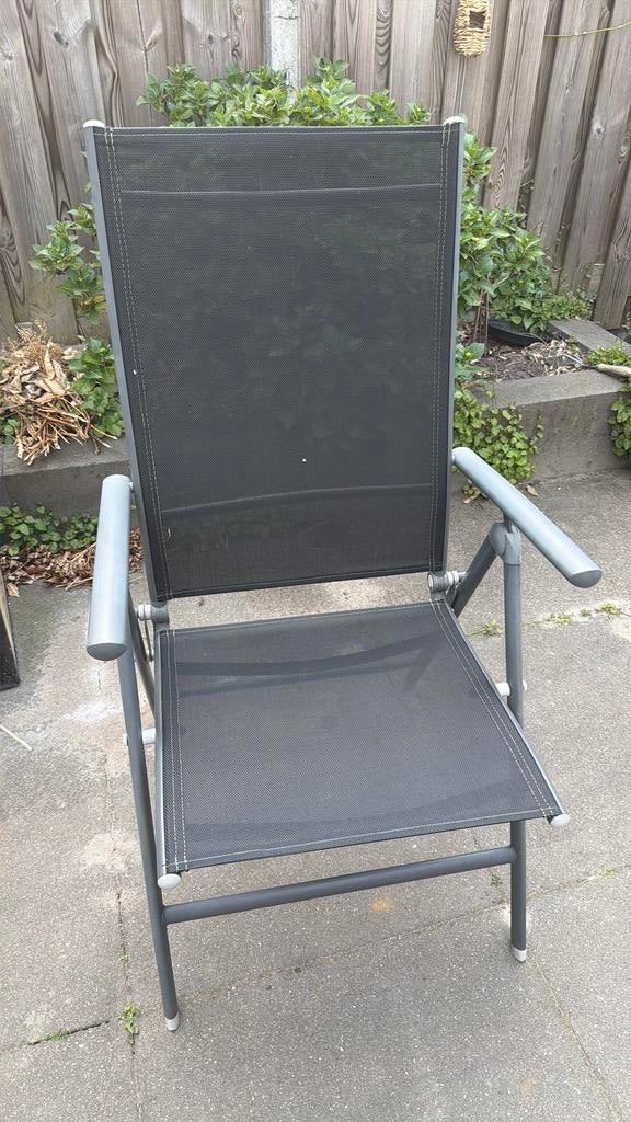 3 tuinstoelen, nog erg goed, Tuin en Terras, Ophalen, Zo goed als nieuw, Kunststof