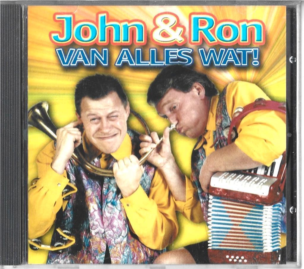 CD: John & Ron - VAN ALLES WAT!, Ophalen of Verzenden, Zo goed als nieuw, Levenslied of Smartlap