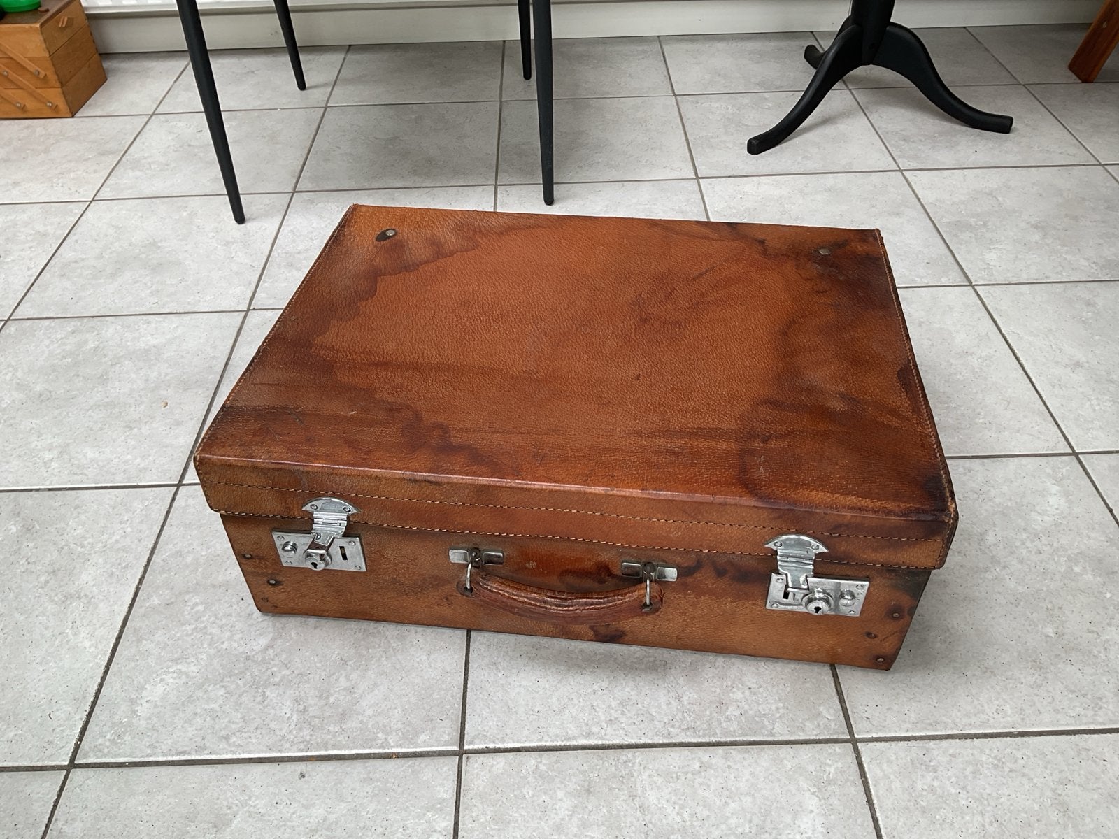 Vintage Koffer  voor etalage of decoratie, Ophalen of Verzenden