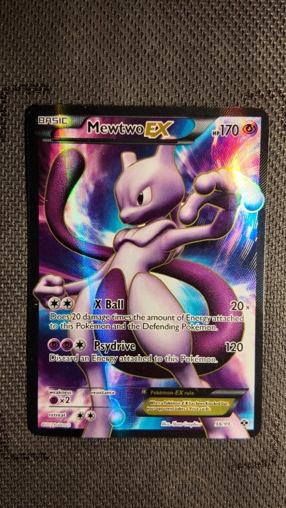 Mewtwo-EX 98 Next Destinies | Pokemon kaart, Ophalen, Zo goed als nieuw, Losse kaart, Foil