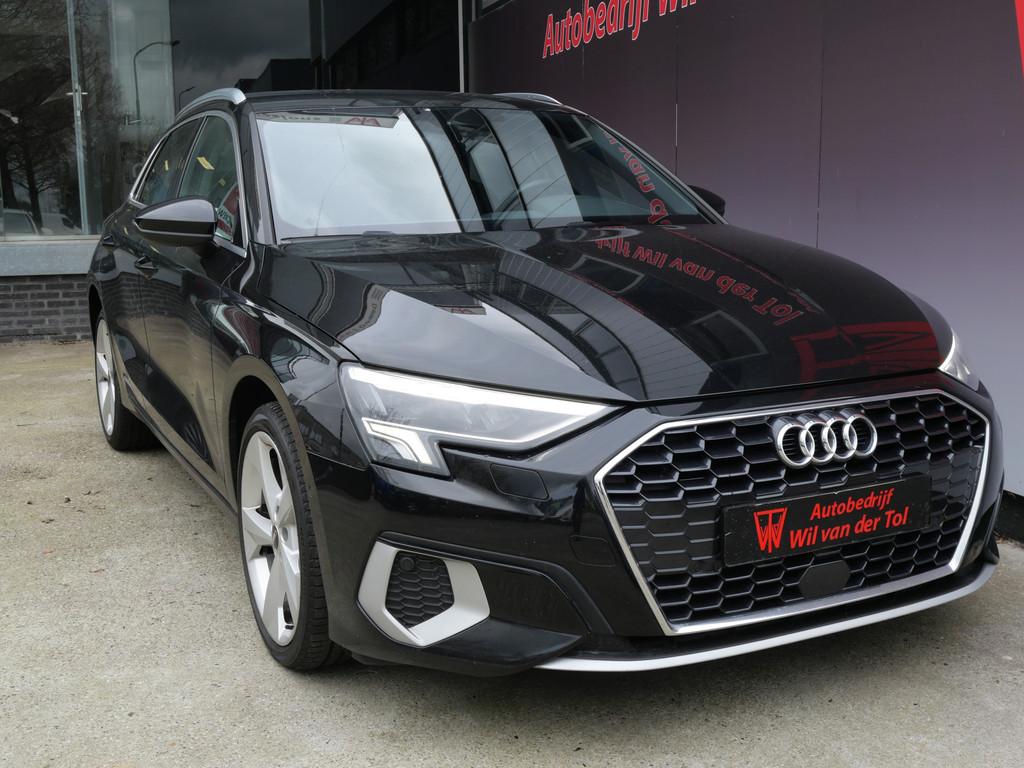 Audi A3 Sportback 40 TFSI e ADVANCED | A.C.C | KEYLESS | MAT, Auto's, Audi, Gebruikt, Zwart, 4 cilinders, Zwart