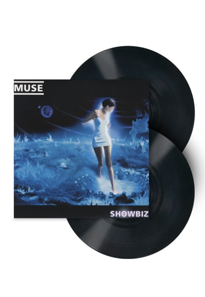 Vinyl 2LP Muse Showbiz NIEUW, Cd's en Dvd's, Vinyl | Rock, Gatefold hoes, Ophalen of Verzenden, Nieuw in verpakking, 12 inch
