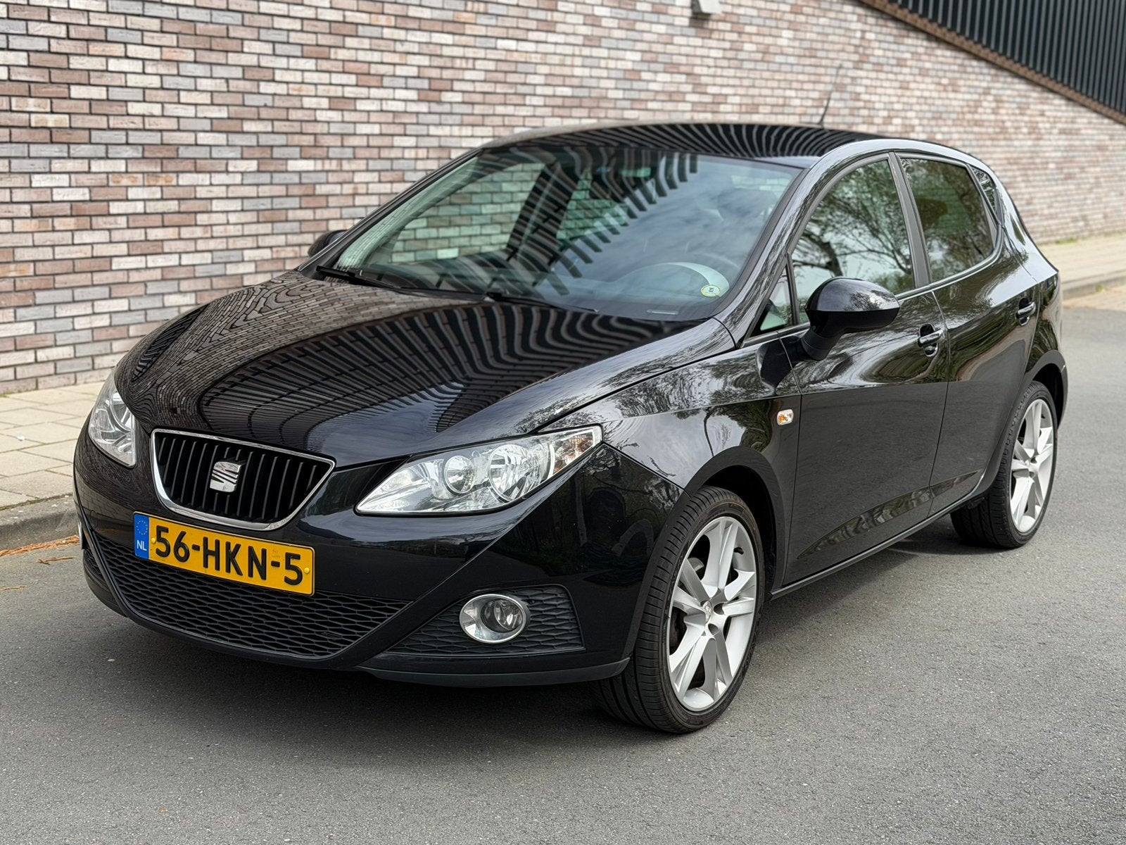 Seat Ibiza 1.6 77KW SportUp 5DRS PDC/CLIMA/CUPRA/VOL!, Auto's, Seat, Voorwielaandrijving, 40 €/maand, Zwart, 4 cilinders