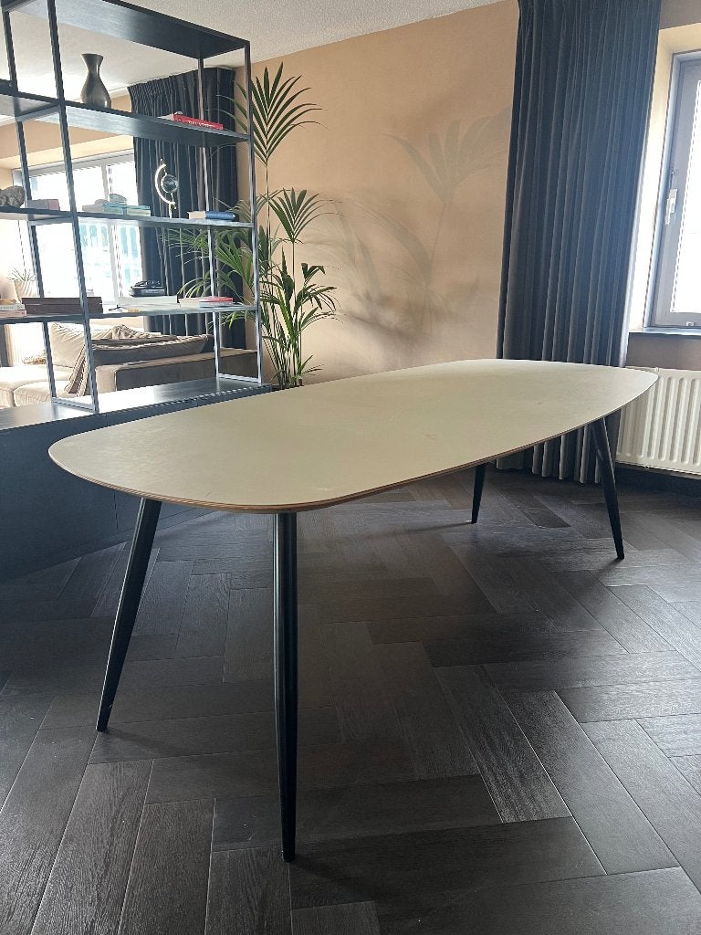 Eettafel Tables by Tim, Huis en Inrichting, Tafels | Eettafels, Ophalen, Overige materialen, Gebruikt, 200 cm of meer